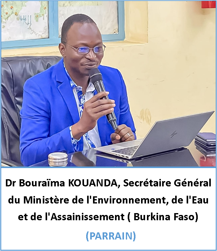 Dr Bouraïma KOUANDA, Secrétaire Général du Ministère de l'Environnement, de l'Eau et de l'Assainissement ( Burkina Faso